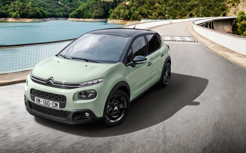 New C3, sans optional airbumps.